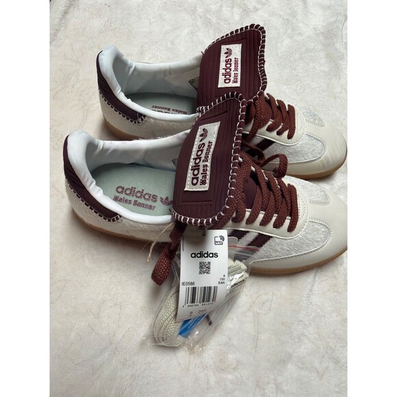 NEW Size 9.5 - Wales Bonner x adidas Samba Pony Cream White